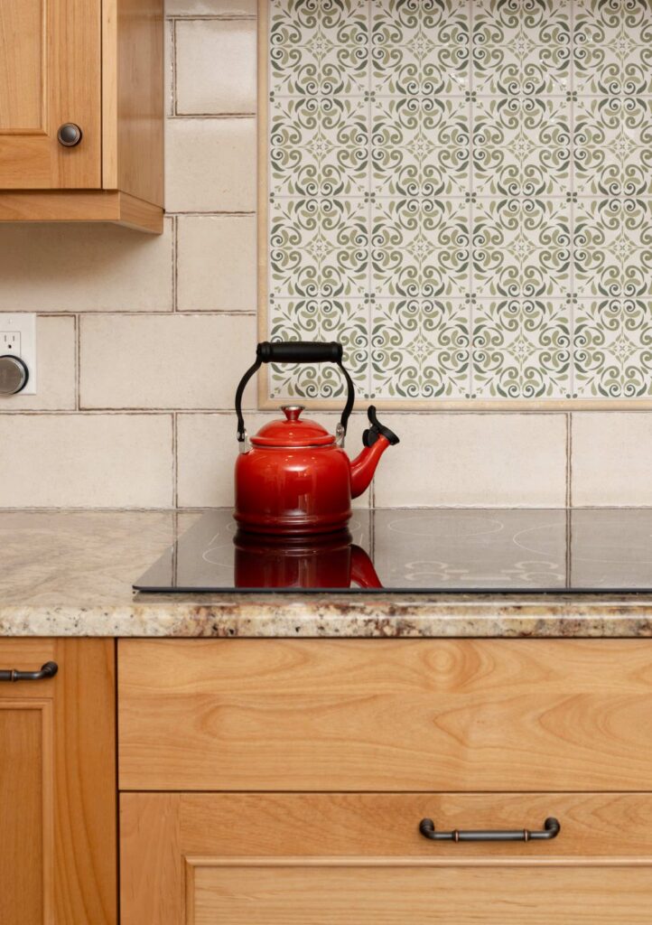 Backsplash detail